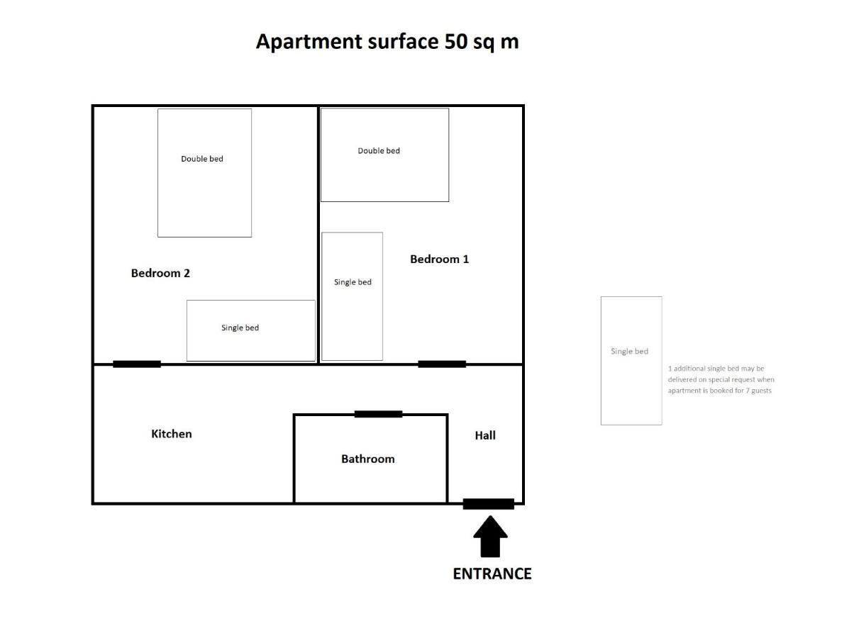Light Apartment Zyblikiewicza Street Kraków Eksteriør billede